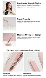 Panasonic EH-HV31-P421 Ionity Straight & Curl Hair Straightener