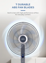 Mistral MSF1842DR-BK DC Stand Fan 18 Inch