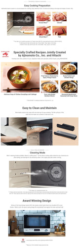 Hitachi MRO-W1000YS Steam Microwave Oven 30L