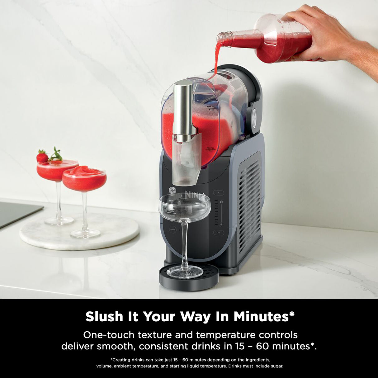 [PRE-ORDER] - FREE NINJA BN500 NUTRI-BLENDER PRO WORTH $258 - Ninja FS301SM SLUSHi™ Professional Frozen Drink Maker