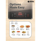 Sona SIC 8655 | SIC8655 Multi-Function Induction Cooker 2000W with Free Pot