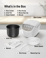 Panasonic SR-DC186WSH Microcomputer Rice Cooker 1.8L