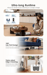 FREE 2 x Cleaning Solution - Tineco Floor One S7 Stretch Max Smart Floor Washer Vacuum Cleaner