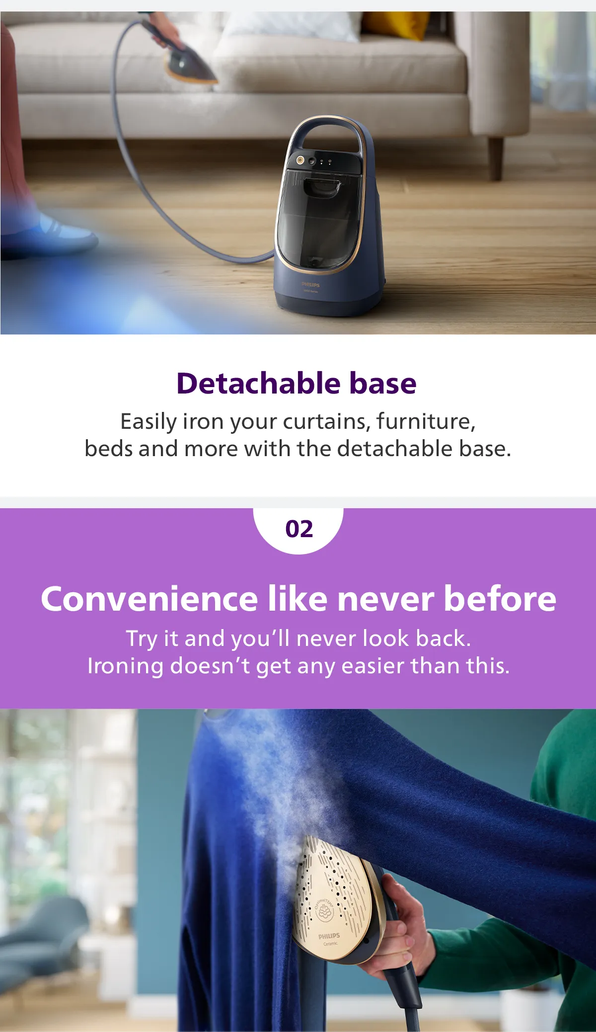 Philips AIS8530/20 All-in-One Ironing Solutions All-in-One 8500 Series