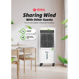 Sona SAC 6360DC | SAC6360DC Remote 2-in-1 DC Motor Fan With Air Cooler 25L