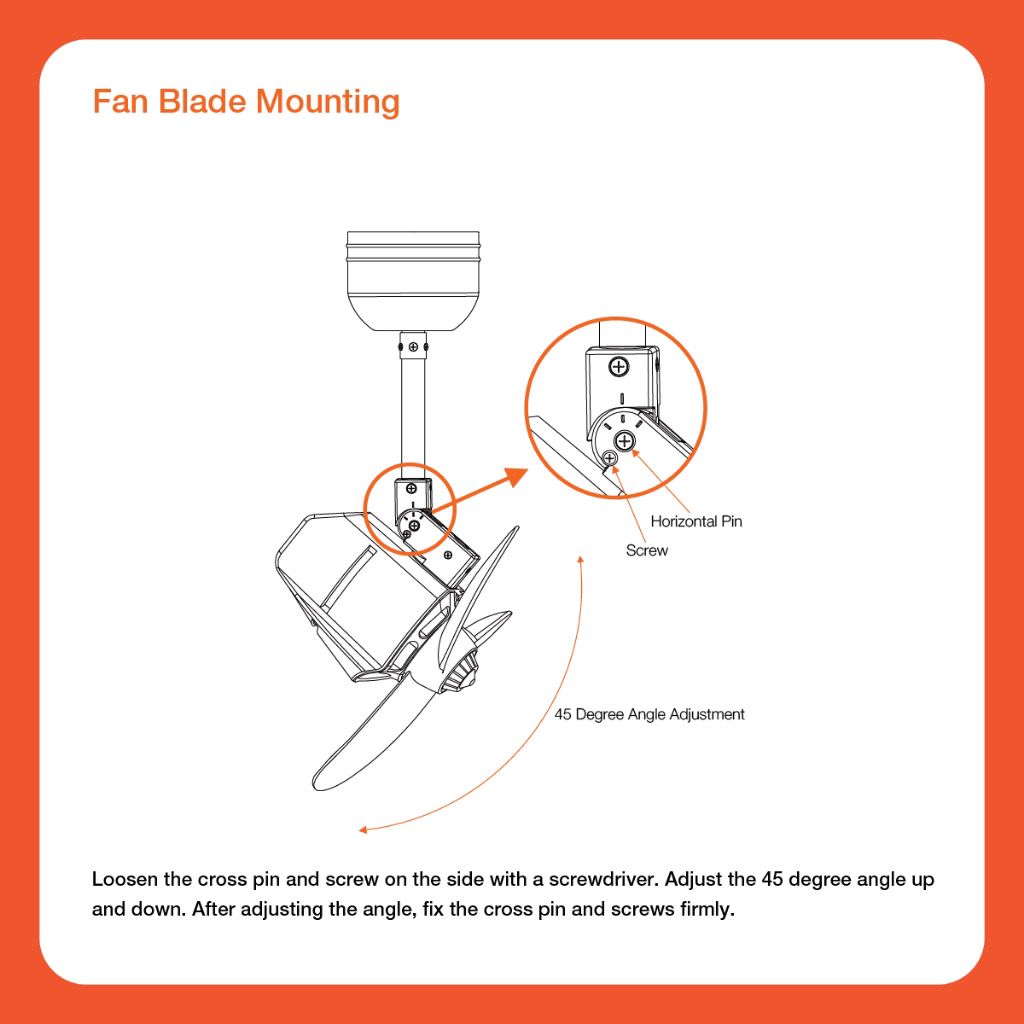 Mowe MW930F Remote DC Smart Corner Fan 16 Inch  with Free Basic Installation