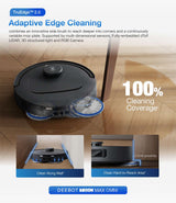 FREE 1 x Cleaning Solution + 1 x Antibacterial Buddy Kit - ECOVACS T30C MAX DLX71 Omni Robotic Vacuum Cleaner - 2 colors are available