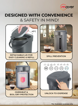 Mayer MMAP402 Digital Airpot 4L