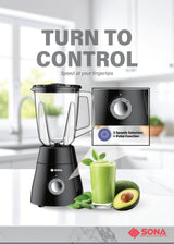 Sona SB 3033 | SB3033 2 In 1 Blender 1.5L