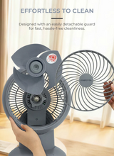 Mistral MHV603DR DC High Velocity Desk Fan With Remote 6 Inch