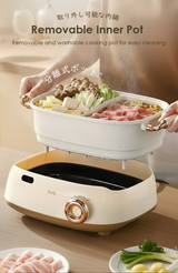 Iona GLS201 Removable Dual Flavor Tabletop HotPot 5L