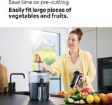 Braun SJ5000 MultiJuice 5 Spin Juicer Centrifugal juicer, ColdXtract,FastXtract, 75mm Feed Opening 800W