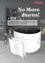 Sona SRC 2628 | SRC2628 Digital Rice Cooker 1.8L