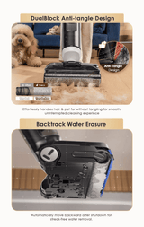 FREE 2 x Cleaning Solution - Tineco Floor One S7 Stretch Max Smart Floor Washer Vacuum Cleaner