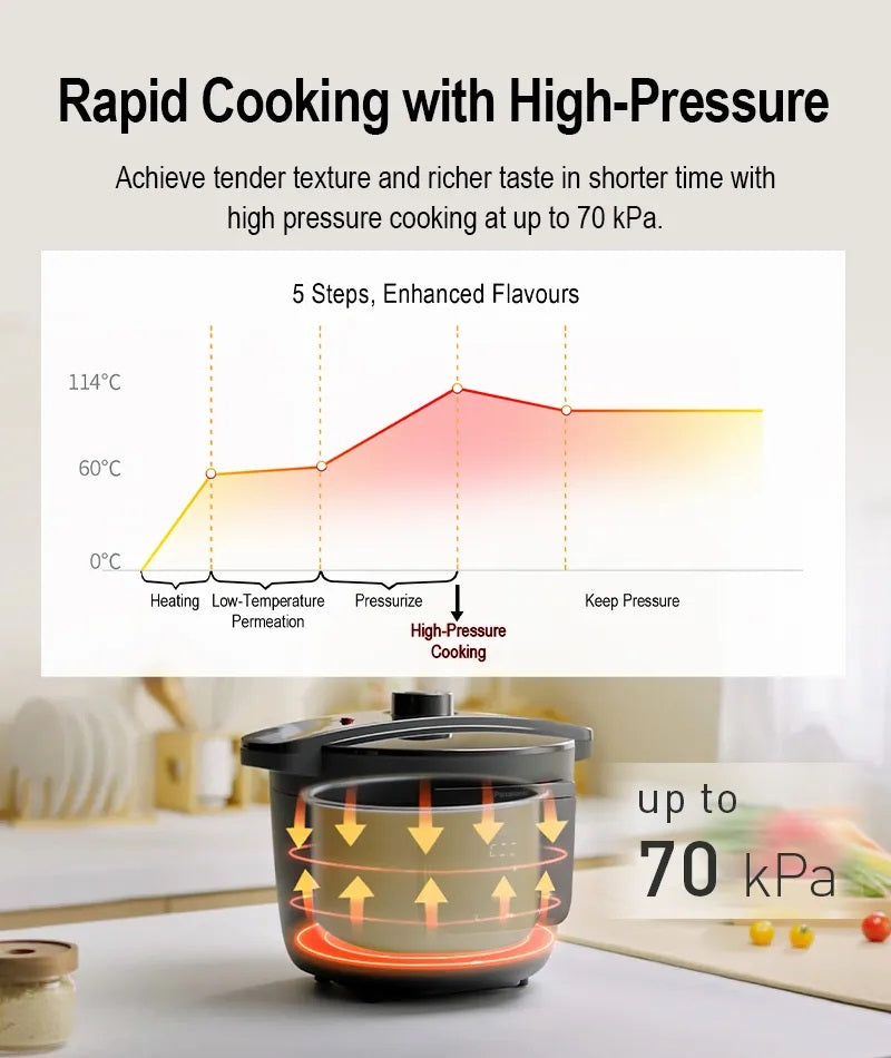 Panasonic NF-PC400KSH Pressure Cooker 4L