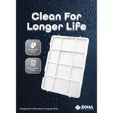 Sona SACN 6284 | SACN6284 Remote Portable Air Conditioner 14k BTU