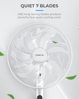 Mistral MIF407R DC Stand Fan with Remote 16 Inch