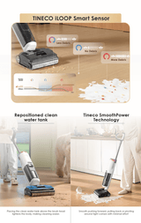 FREE 2 x Cleaning Solution - Tineco Floor One S7 Stretch Max Smart Floor Washer Vacuum Cleaner