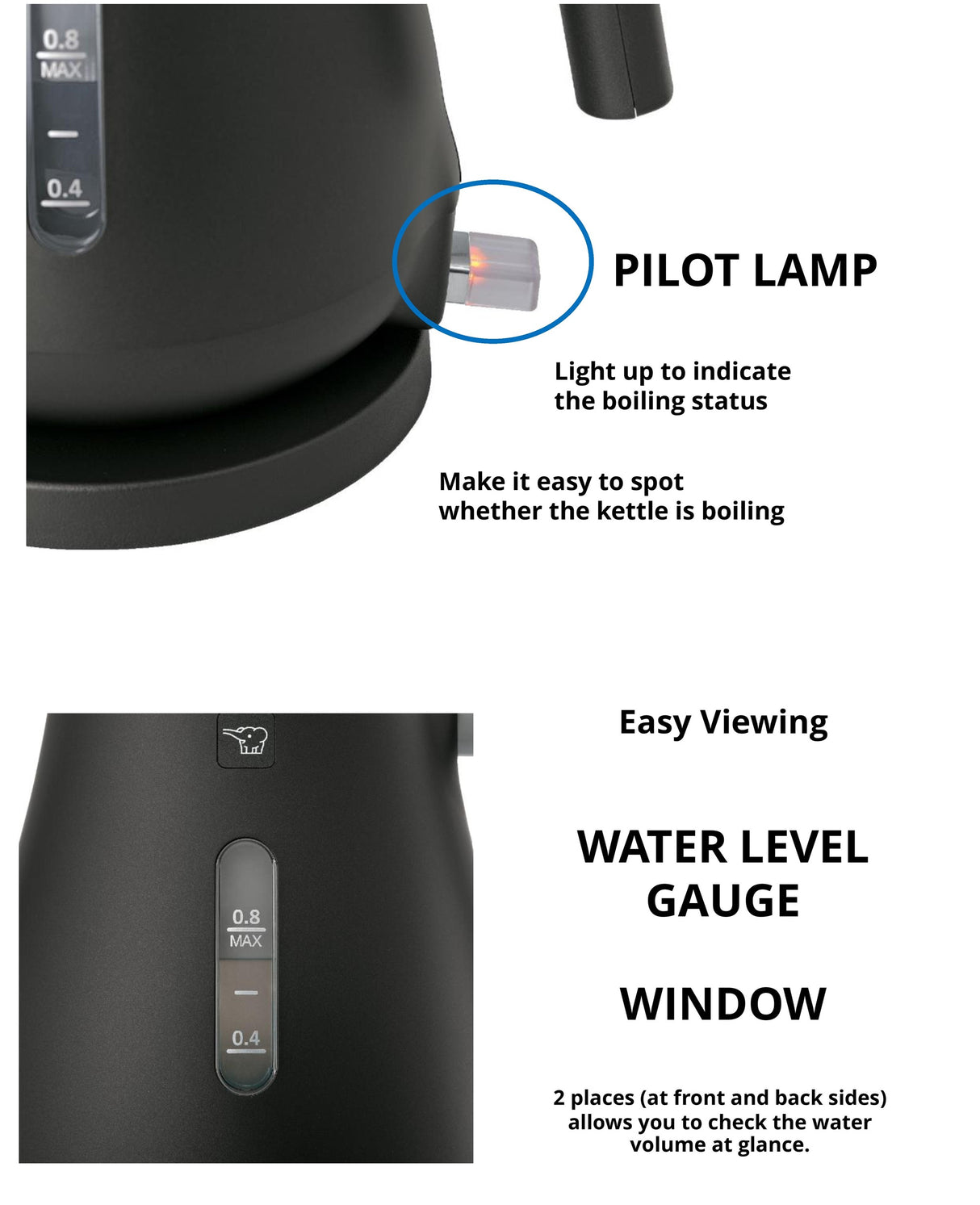 Zojirushi CK-LAQ08 Electric Drip Kettle 0.8L