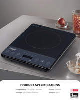 NNIO N178IC Induction Cooker - Stainless Steel Pot Included