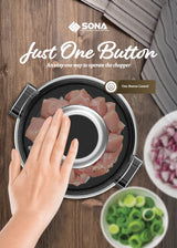 Sona SFC 3081 | SFC3081 Stainless Steel Food Chopper 2L