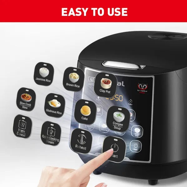 Cookmax Rice Cooker Tefal RK7378 Easy Rice Max Rice Cooker 1.8L – ET SOUND ENTERPRISE PTE LTD