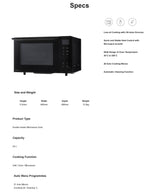 Panasonic NN-DF38PBYPQ Double Heater Microwave Oven with Grill 23L