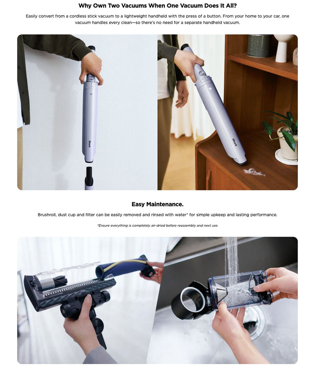 Shark LC600SMGY EvoPower System BOOST Cordless Vacuum