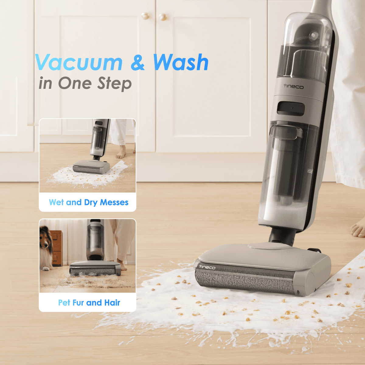FREE 2 x Cleaning Solution - Tineco iFloor Y2 Cordless Floor Washer