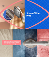 Philips GC213/10 OneTurn 2-in-1 Iron & Steamer | No board needed | Powerful, Compact, Lightweight | No burns guaranteed