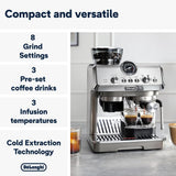 FREE Coffee Glasses Worth $59.80 - Delonghi EC9255.M La Specialista Arte Evo - Pump Espresso Coffee Machines