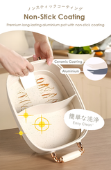 Iona GLS201 Removable Dual Flavor Tabletop HotPot 5L