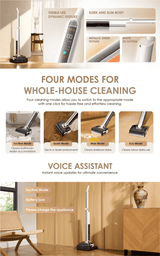 FREE 2 x Cleaning Solution - Tineco Floor One i7 Fold Wet & Dry Vacuum Cleaner