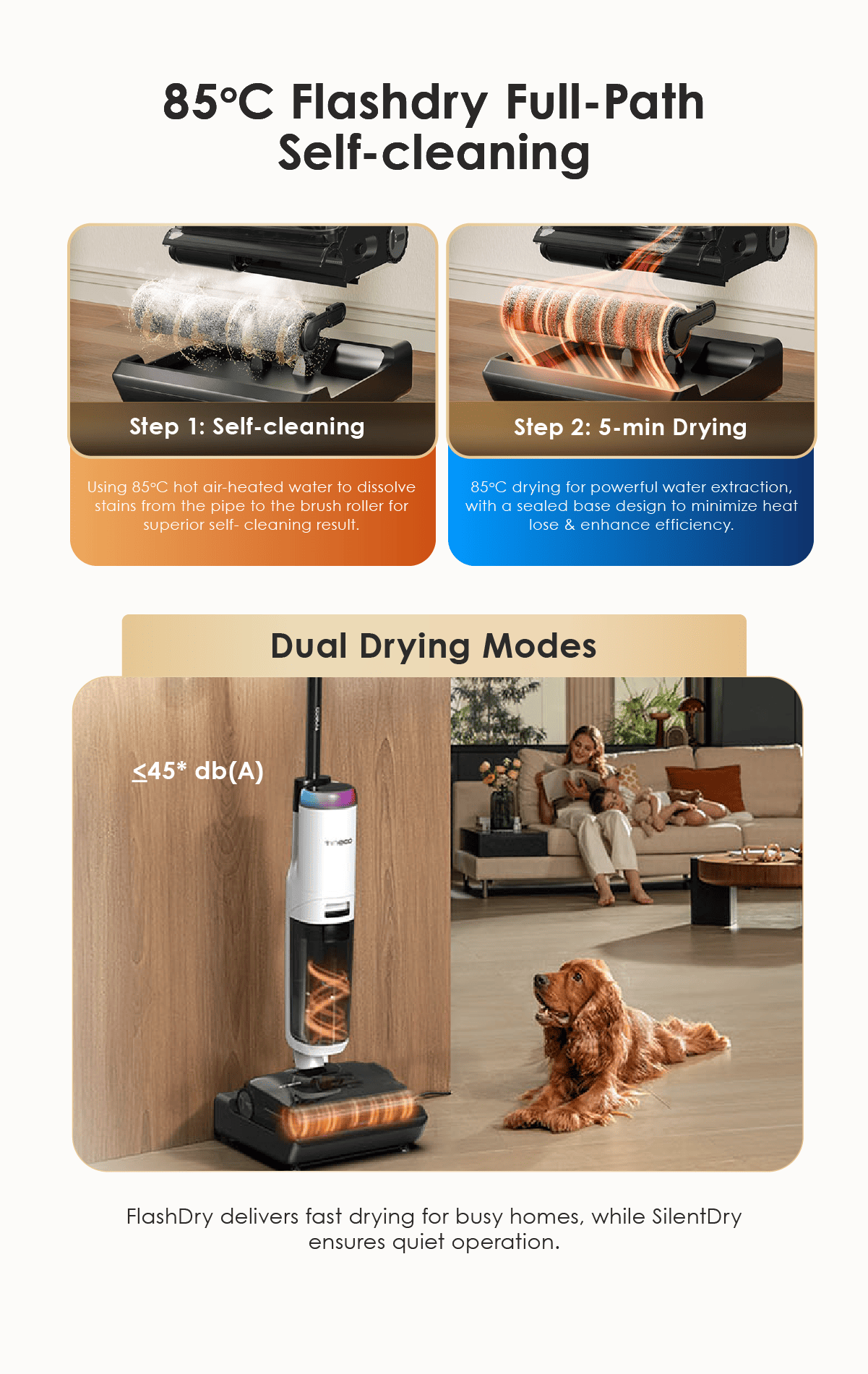 FREE 2 x Cleaning Solution - Tineco Floor One S7 Stretch Max Smart Floor Washer Vacuum Cleaner