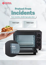 Sona SEO 2233 | SEO2233 Electric Oven 20L