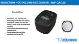 Zojirushi NW-QAQ10 Induction Heating (IH) Rice Cooker 1L