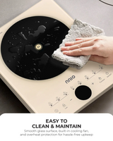 NNIO N278IC Induction Cooker with Free Stainless Steel Pot 2000W - 2 Colors Available