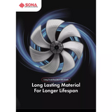 Sona SFS 1164DC | SFS1164DC Remote DC Stand Fan 16 Inch