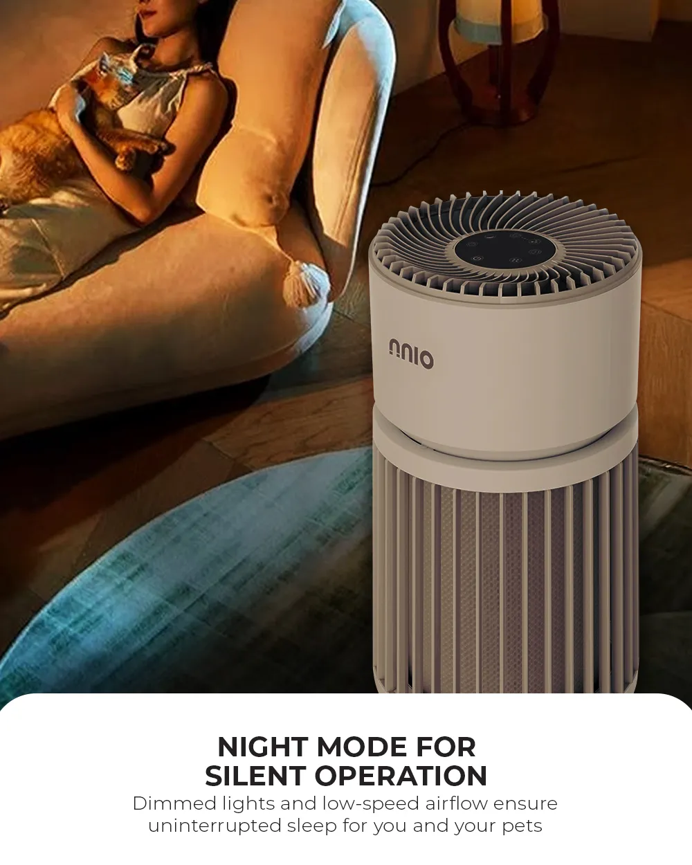 NNIO PET-PRO HEPA-14 Air Purifier for Pets