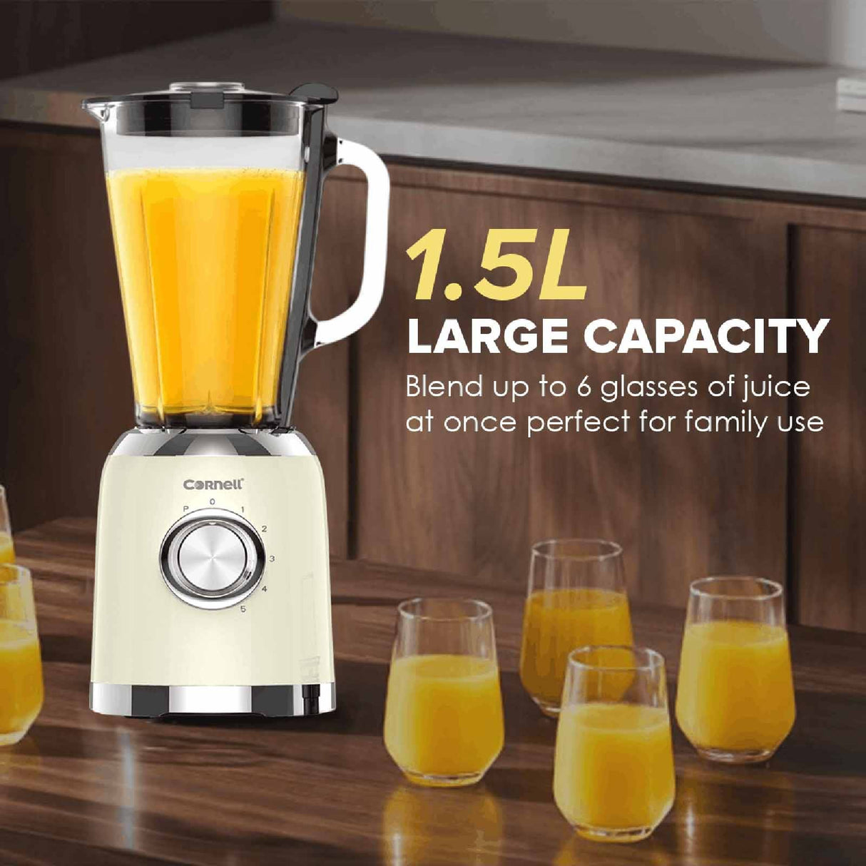 Cornell CBLS61C Blender/Grinder Glass Jug 1.5L