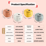 Tefal RK535A | RK5354 POP Fuzzy Logic Rice Cooker 0.7L