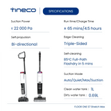 FREE 2 x Cleaning Solution - Tineco Floor One S7 Stretch Max Smart Floor Washer Vacuum Cleaner