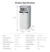 Europace EPAC 30Z | EPAC30Z Portable Air Con 30,000 BTU