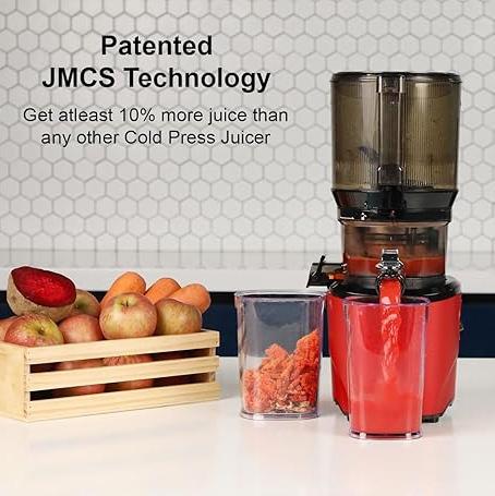 Kuvings AUTO10S Hand Free Cold Pressed Slow Juicer - Made in Korea - 10 Years warranty on Motor