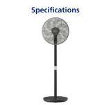 Philips CX3550/01 Pedestal Fan 3000 Series