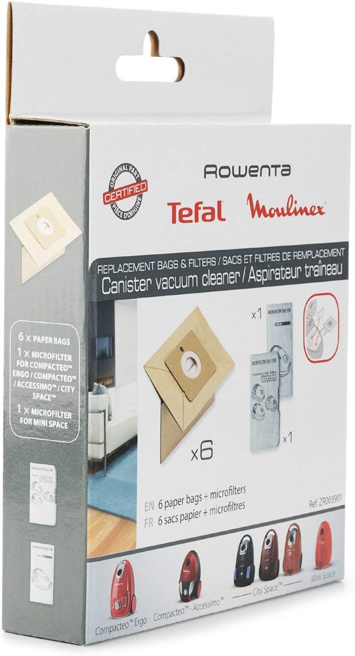 Tefal ZR0039 Rowenta Dust Bag