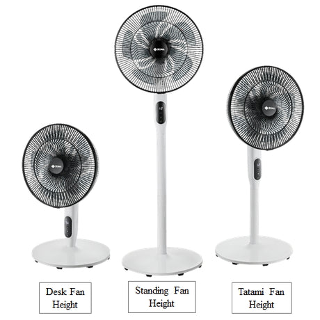 Sona SFS 1185DC 3-in-1 Remote DC Stand Fan 14 Inch