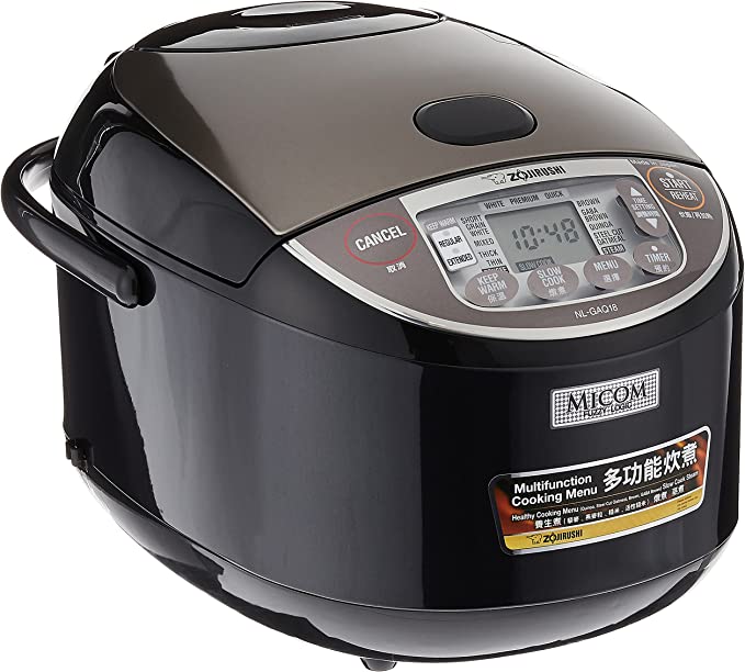 Zojirushi NL-GAQ18 Micom Fuzzy Logic Rice Cooker 1.8L – ET SOUND ...