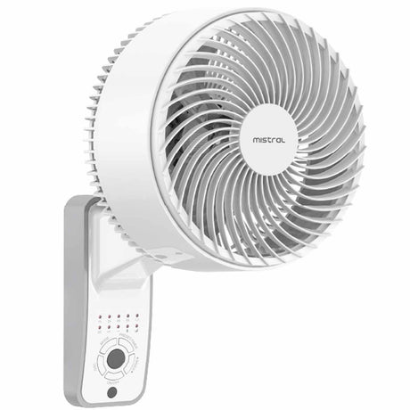 Mistral MWF0935DR Remote DC Wall Fan 9 Inch