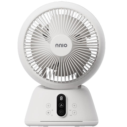NNIO N1800DCACR 360° Remote DC High Velocity  Air Circulator Fan 8 Inch